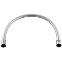 PaulGurkes Brauseschlauch Drehkonus 50cm Duschschlauch silber Kunststoff 0,5m -