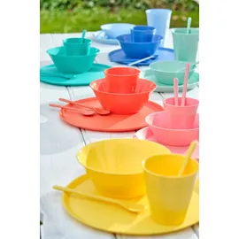 Koziol Nora Frühstücksteller Ø 20,5 cm blau