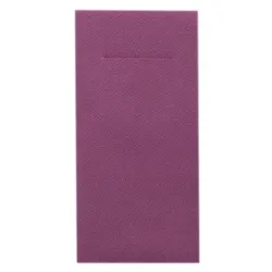 Airlaid Besteckservietten Amethyst, 40 x 40 cm, 75 Stück - Mank