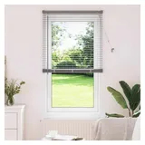 vidaXL Balkenjalousie 175 x 70 cm Silber