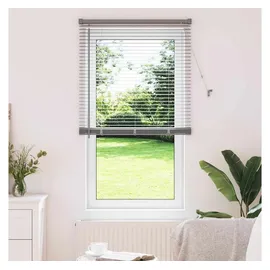 vidaXL Balkenjalousie 175 x 70 cm Silber