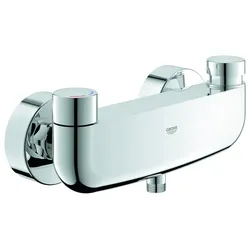 Selbstschluss-Brausebatterie Eurosmart CT 36320, mit Mischung, Wandmontage, chrom