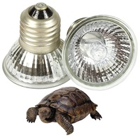 ATB-GIFT Rotlichtlampe, Infrarotlampe, E27 die Lampen Leuchtmittel, 25W, 220V UVA + UVB Vollspektrum-Sonnenlampe, Wärmelampe for Aquarium Reptile für Reptil Eidechsenreptilien und Amphibien