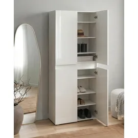 Beliani Schuhschrank 0 x 0 x 0 cm weiß