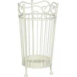 Ambiente Haus Schirmständer 25 x 25 x 46 cm weiß