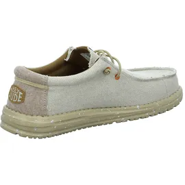 HEYDUDE Wally Coastline Herren Beige/Silber 43