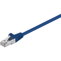 Goobay Patchkabel, F/UTP, RJ-45/RJ-45, 1m, blau