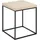 AC Design Livetastic Beistelltisch, Beige, quadratisch, 40x45x40 cm