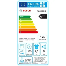 Bosch Serie 6 WQG233DH0 Wärmepumpentrockner (8 kg)