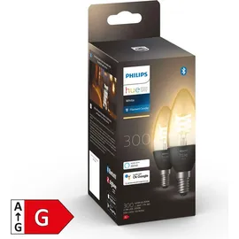Philips Hue White E14 Kerze Doppelpack