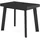 SKRAUT HOME Ausziehtisch 262 x 73 x 90 cm schwarz