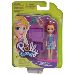 Mattel® Minipuppe Mattel Polly Pocket Puppe Spielfigur mit Zubehör F bunt