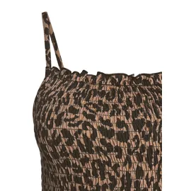 Buffalo Midikleid Braun Animalprint 38