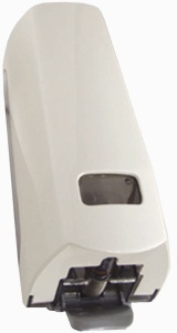 Seifenspender für Seifenpatronen, Kunststoff, weiß, passend für 950 ml - Patrone