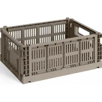Hay Aufbewahrungsbox Colour Crate M 1-tlg. taupe