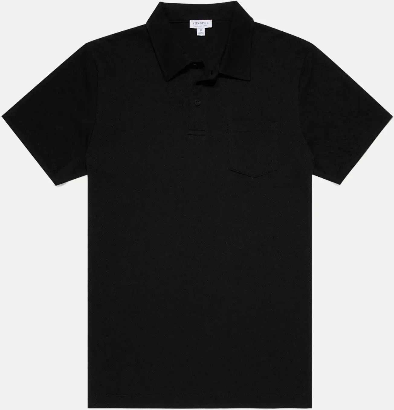 Riviera Poloshirt Schwarz L