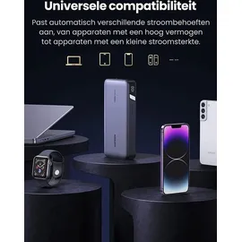 UGREEN Powerbank 25000 mAh 145W Two-way Fast Charging - Grau