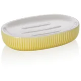 Kela Seifenschale Ava Keramik Gelb