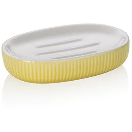Kela Seifenschale Ava Keramik Gelb