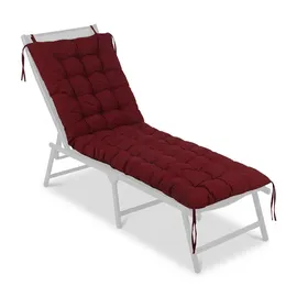 Relaxdays Bankauflage 180 x 70 x 5 cm rot 1 St.
