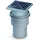 Kessel Practicus Bodenablauf DN 100 Rost Schwarz