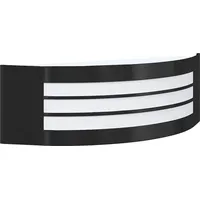 VidaXL Außenwandleuchte Schwarz 32 x 10 x 10 cm