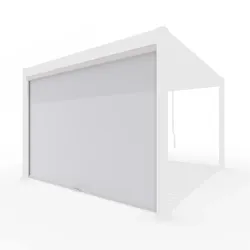 Weide Sonnenrollo für Weide Pergola | Ivory Sand
