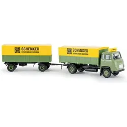 BREKINA 85052 H0 / 1:87 Scania LB 76 PP-Zug 