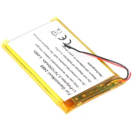 AccuCell Akku passend für den Garmin Nuvi 2460 Akku 361-00051-02, 361-00051-00