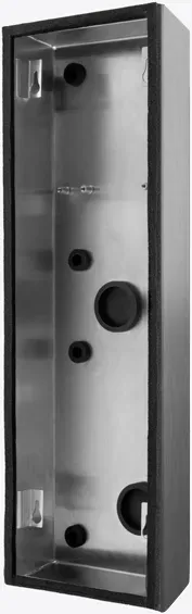 DoorBird D2102KV Aufputz Montagerückgehäuse Edelstahl V4A (salzwasser- und flugrostbeständig), gebürstet