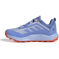 Unisex Agravic Flow Trail Running Sneakers, Blue Fusion/Blue Fusion/Coral Fusion, 36 2/3 EU