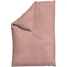 schlafgut Knitted Jersey Dunkelrosa 135 x 140 cm + 80 x 80 cm