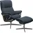 Microfaser 79 x 102 x 73 cm blue dinamica