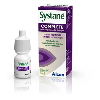All - in - One Tropfen - Systane Complete Benetzungstropfen für die Augen - 5 ml