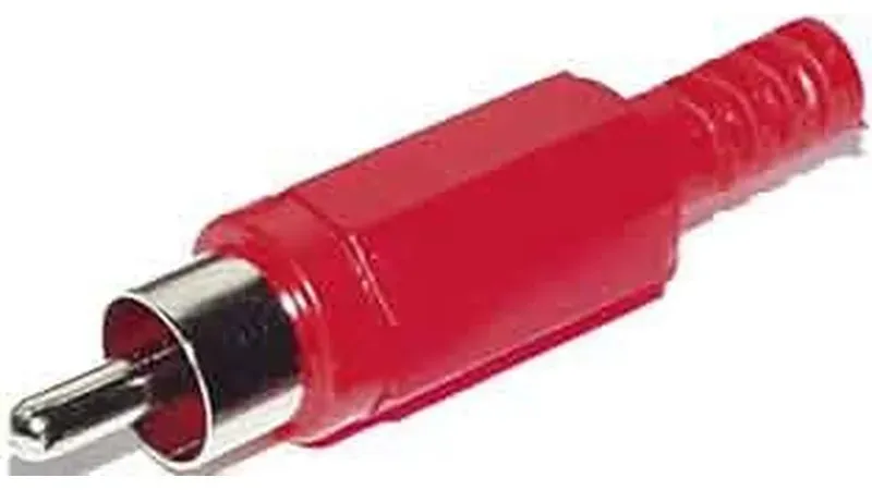 E+P Elektrik Cinchstecker CS 1 K LOSE R