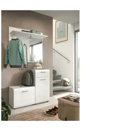 xonox.home Ice Garderobe 98x191x35 cm weiß