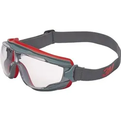 3m Vollsichtschutzbrille GoggleGearTM 500 EN 166, EN 170 Rahmen grau,Gläser klar