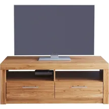 vogl möbelfabrik Lowboard VOGL MÖBELFABRIK "Toronto", braun (wildeiche teilmassiv), B:125,5cm H:46,4cm T:52cm, Sideboards, Lowboard