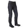 Motorradhose Kevlar Jeans für Damen, Blau, Größe 26