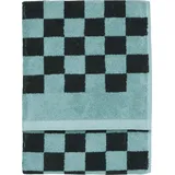 Marc O'Polo Checker Handtuch 50 x 100 cm blau-schwarz