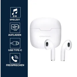 Grundig In-Ear Ohrhörer Weiß