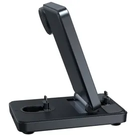 Joyroom JR-WQS02 4-in-1-Klappladestation, Lightning - Schwarz