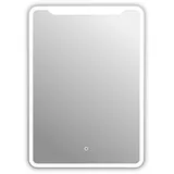 JOKEY LED-Lichtspiegel Sorrent 50 x 70 cm Silber