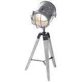 levandeo Stehlampe Dreibein 64cm Hoch Lampe Leuchte Industrie Shabby Chic Vintage Retro Scheinwerfer Stativ