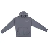 dropsize HEAVY OVERSIZE EMBO HOODIE - grau