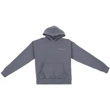dropsize HEAVY OVERSIZE EMBO HOODIE - grau