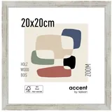 accent by nielsen Bilderrahmen Zoom 20x20 cm, Silber,