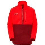 Mammut - Kid's Waymarker Midlayer Half-Zip Pull - Fleecepullover Gr 116 rot