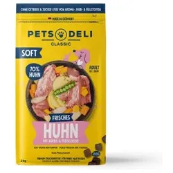 Pets Deli Adult Soft Huhn mit Kürbis & Preiselbeere 2kg