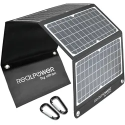 RealPower SP-30E, 30 W, 5 V, USB, Schwarz, Weiß, Kunststoff, USB Typ-A, USB Typ-